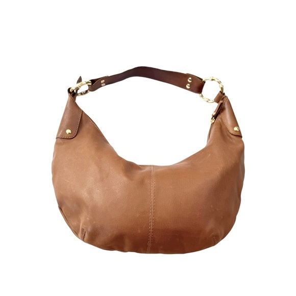 Great American Leatherworks Hobo Leather Bag British Tan - Picture 13 of 14